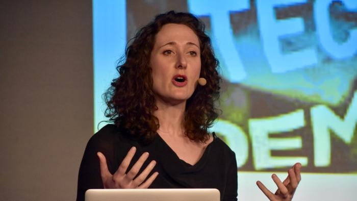 Lina Dencik von der School of Journalism