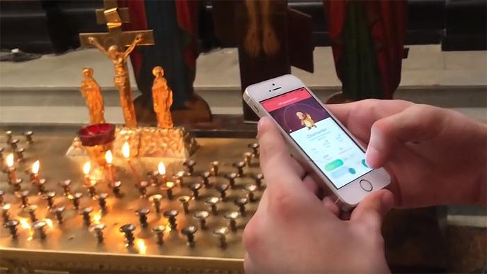 Pokémon Go in Kirche gespielt: Russe der 