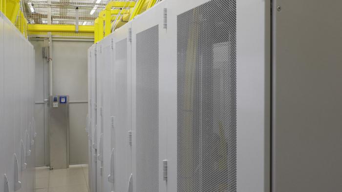 De-CIX - Racks im Rechenzentrum