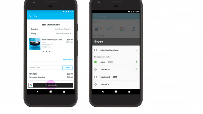 Google: Neue Bezahlmöglichkeiten für Android-Nutzer