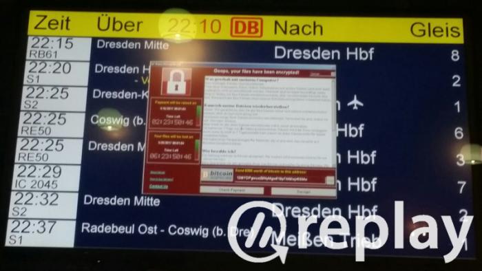 Wochenzusammenfassung Replay: WannaCry, WannaCry, WannaCry