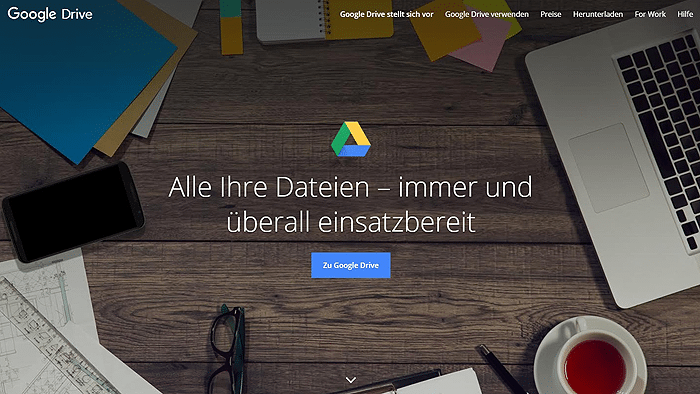 Google Drive als Backup-Lösung