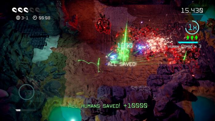 Nex Machina angespielt: Meisterliches Voxelfeuerwerk