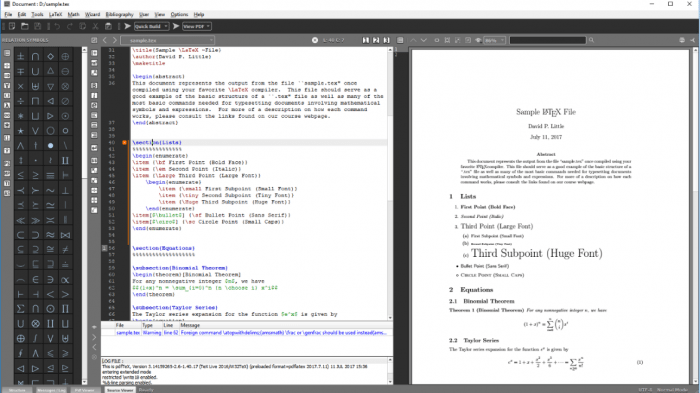Texmaker 5.0: Neues Design, Qt5 und HiDPI-Unterstützung
