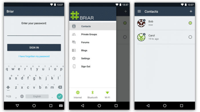 Public Beta des Peer-to-Peer-Messengers Briar gestartet