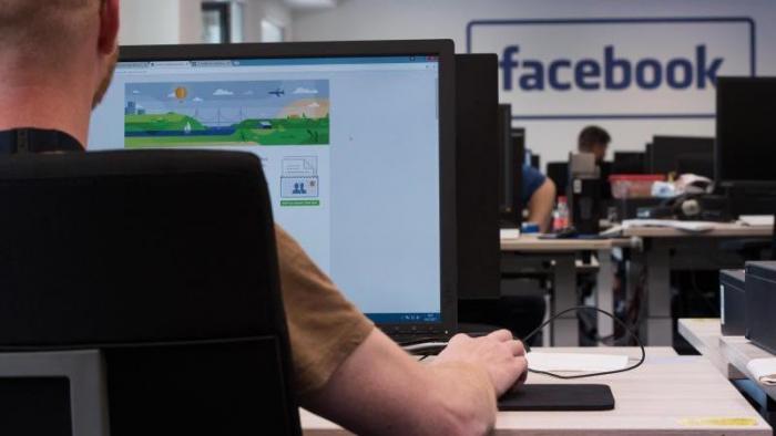 Facebook-Löschzentrum