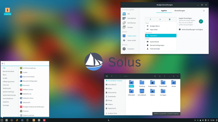 Solus Budgie 3