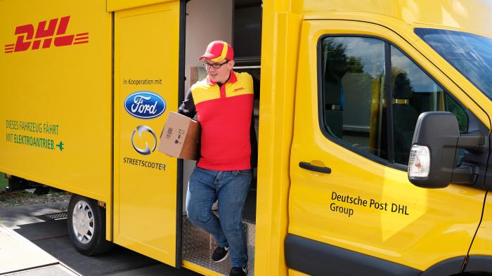 StreetScooter Work XL: Deutsche Post und Ford stellen Elektro-Lkw vor