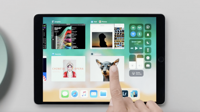 iPad mit iOS 11