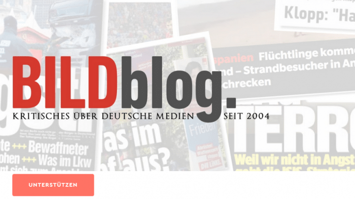 Watchblog "BILDblog" startet Spendenaufruf