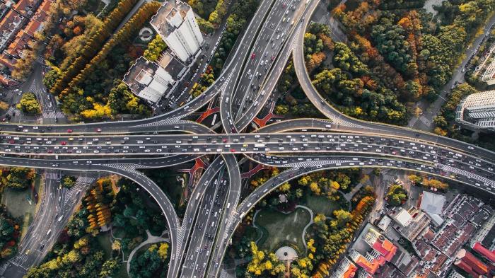 Verkehr, Autos, Infrastruktur, Straße