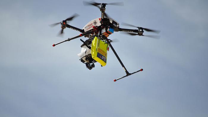 Intelligente Drohne erkennt Gefahr durch Haie
