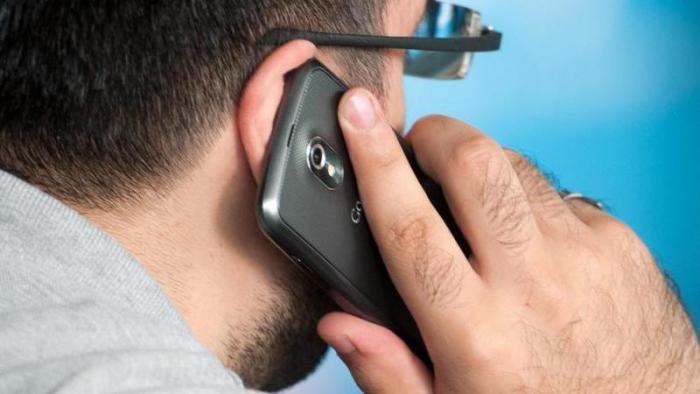 Telefonieren mit Smartphone