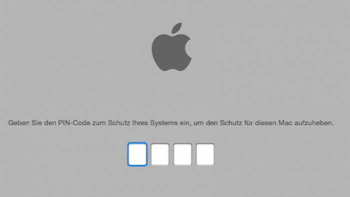 Mac gesperrt
