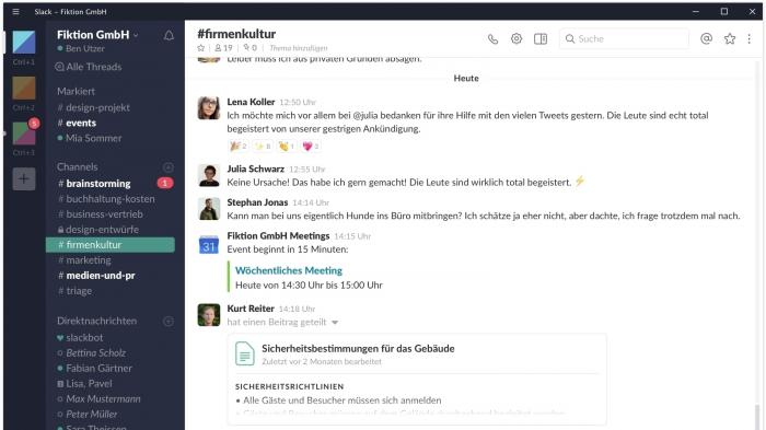 Büro-Messenger Slack will ab Mai 2018 in der EU hosten