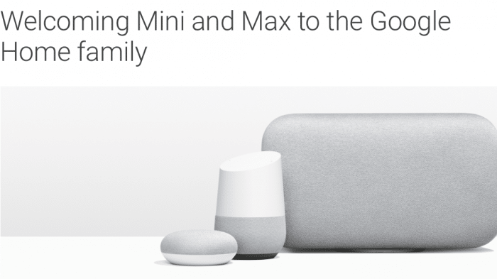 Google Home Mini und Max: Smarte Lautsprecher für jeden Geschmack