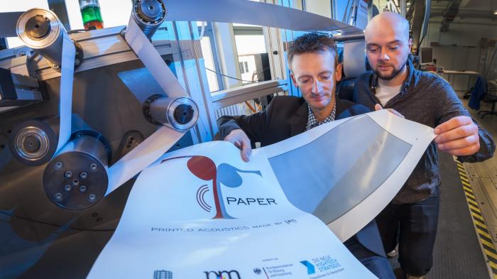 T-Paper: Forscher entwickeln bedruckbaren Papier-Lautsprecher