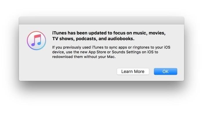 "Business-Version" von iTunes hat den App Store noch