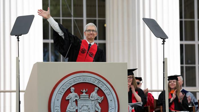 Tim Cook an Rednerpult