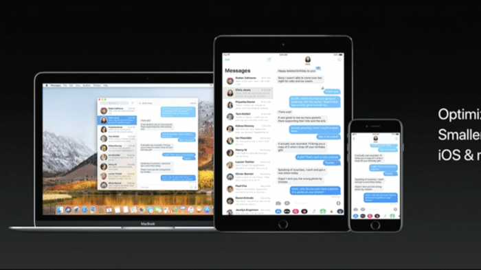 macOS High Sierra: Bug stört iMessage erheblich
