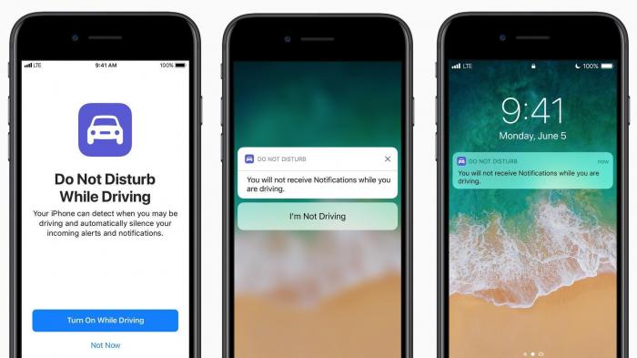 iOS 11: "Beim Fahren nicht stören"-Modus gegen Bußgelder