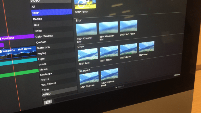 Apple zeigt Final Cut Pro X 10.4 mit HEVC- und VR-Support
