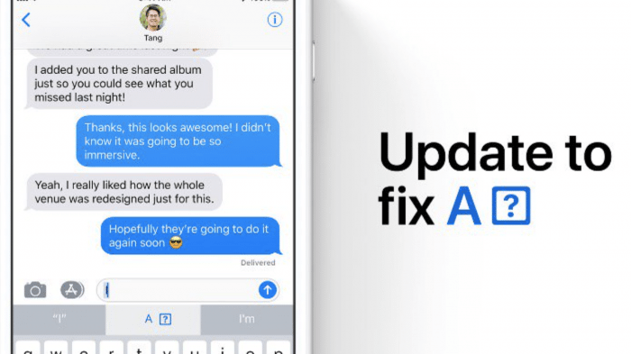 iOS 11.1.1 soll Autokorrektur-Fail beheben
