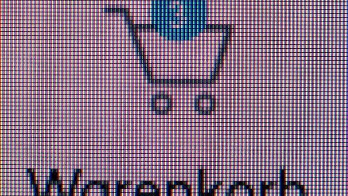 Warenkorb im Internet