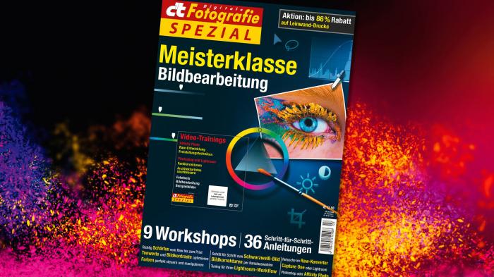 Sonderheft c't Fotografie spezial Bildbearbeitung
