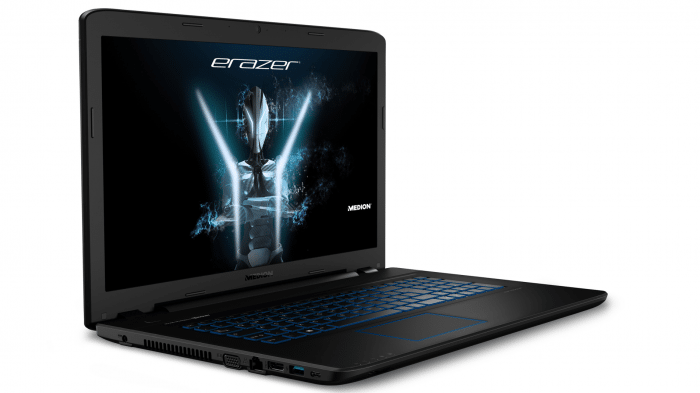 Aldi-Notebook Medion P7652 ab 7. Dezember: Intel Core i7-8550U, GTX 1050 und IPS-Display für 1000 Euro