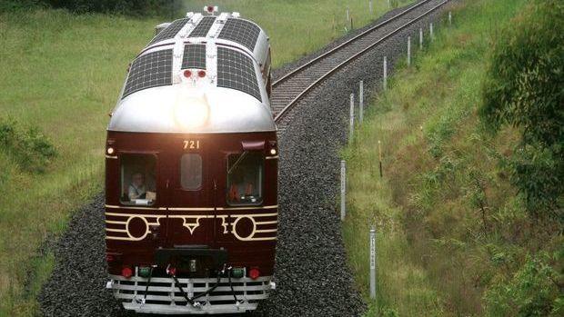 Erster rein solarbetriebener Zug soll durch Australien fahren
