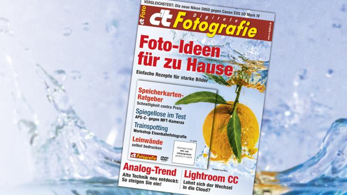 Titelbild der c't Fotografie 1/2018