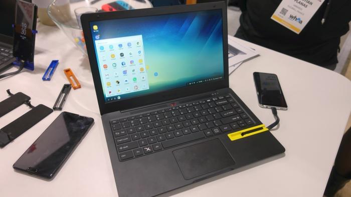 Mirabook macht das Smartphone zum Laptop