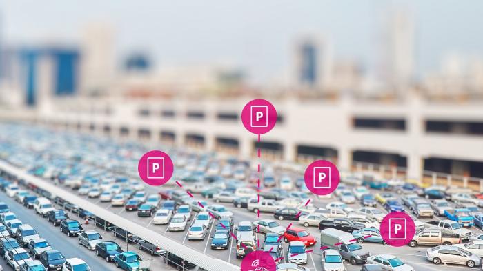 Hilfe bei der Parkplatzsuche: Telekom bestückt Hamburg mit Parkmeldern