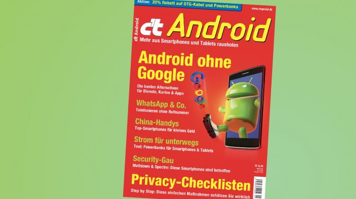c't Android jetzt online bestellbar