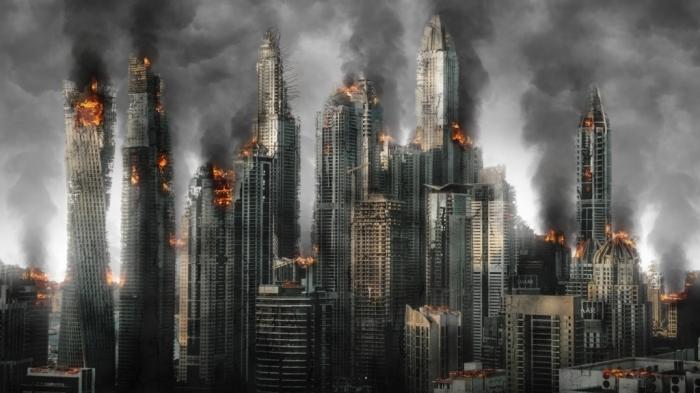 Krieg, Apokalypse, Stadt