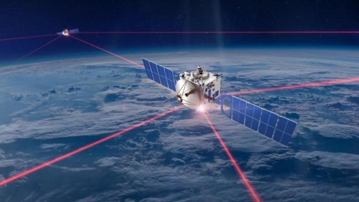 Kommunikation mit Laser