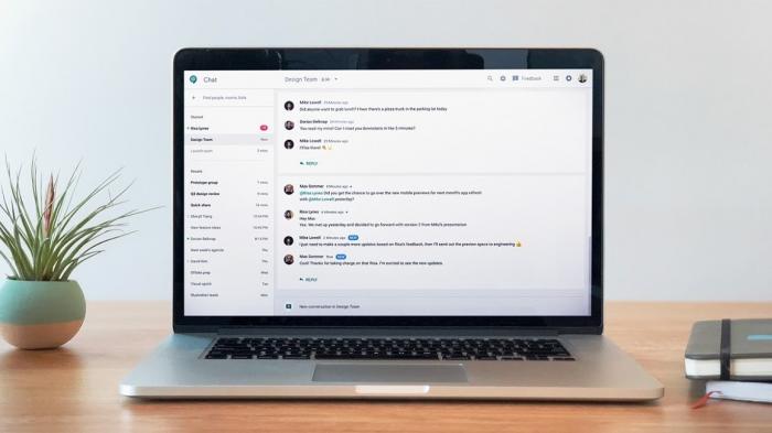 Konkurrenz für Slack und Teams: Hangouts Chat allgemein verfügbar