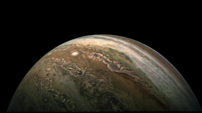 Jupiter: Raumsonde Juno beobachtet Sturm-Karussell an den Polen