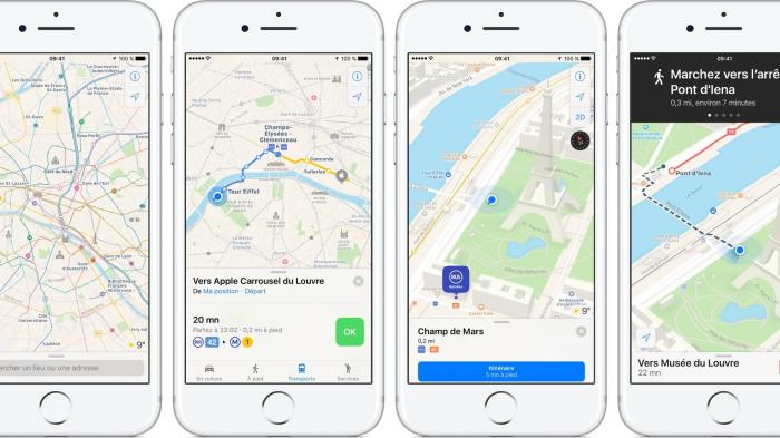 Apple Maps zeigt Mieträder – aber nicht alle