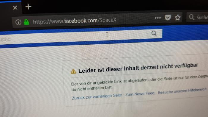 #deletefacebook: Elon Musk lässt Facebook-Seiten von SpaceX und Tesla entfernen