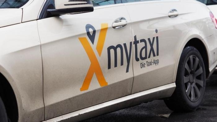 Werbung für MyTaxi