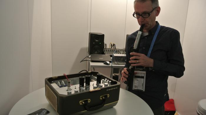 Musikmesse: Röhren-Synthesizer für Saxophonisten