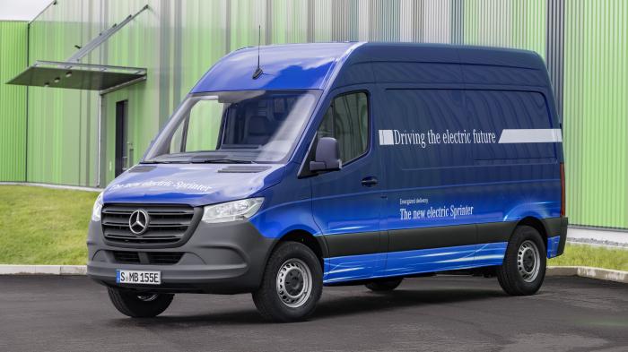 Elektrolieferwagen eSprinter soll 150 km weit reichen