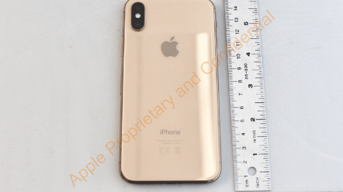iPhone X in Gold