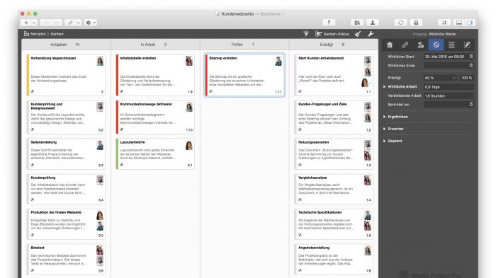 Kanban Merlin Projekt Pro