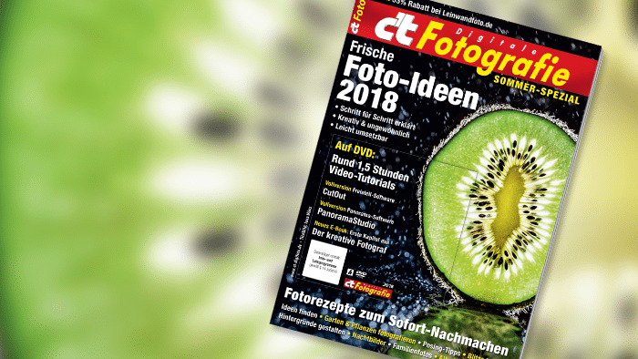 c't Fotografie Sommer-Spezial: Frische Ideen für Fotoprojekte