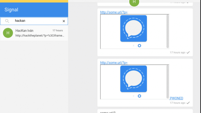 Updates fixen böses Loch in Signals Desktop-App