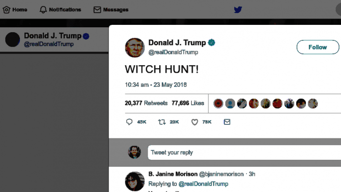 Trump-Tweet 