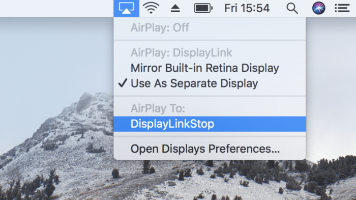 DisplayLink High Sierra